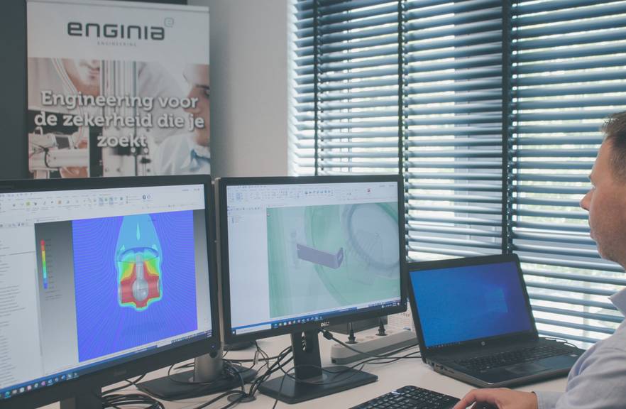 Aan het werk met de FEA software Aan het werk met de FEA software