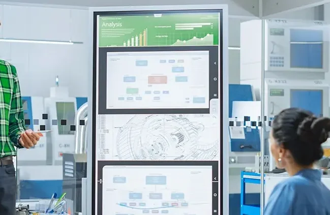 ENG-008_Blog-4_sustainable-business_bijgesneden-1199x423.jpg Een team krijgt een debrief.