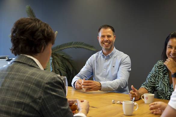 Rob aan de koffie Rob aan de koffie