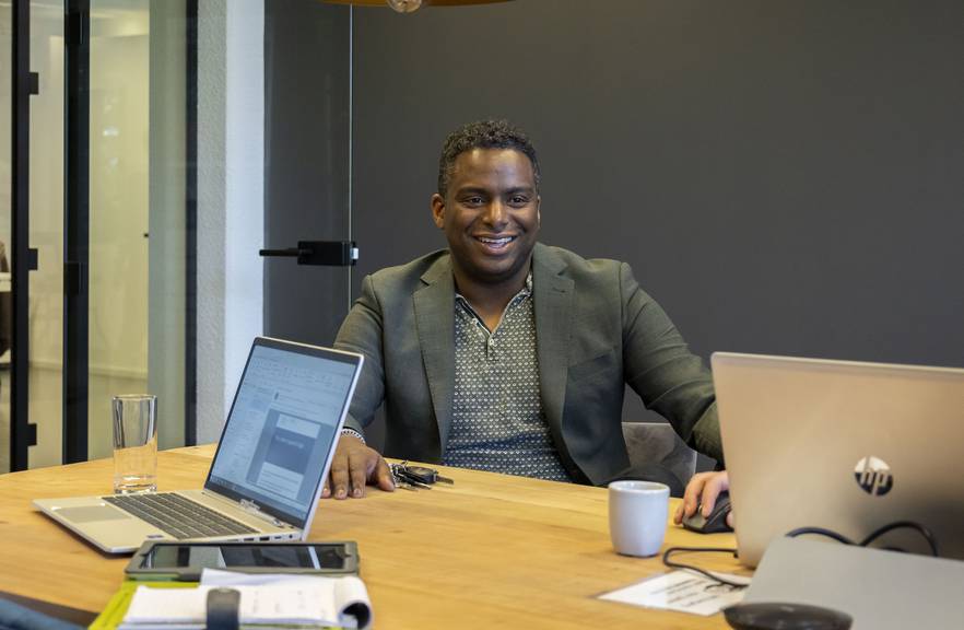 Solution Architect aan het werk Solution Architect aan het werk bij Enginia