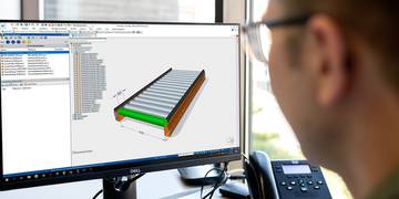 Design Configurator op scherm