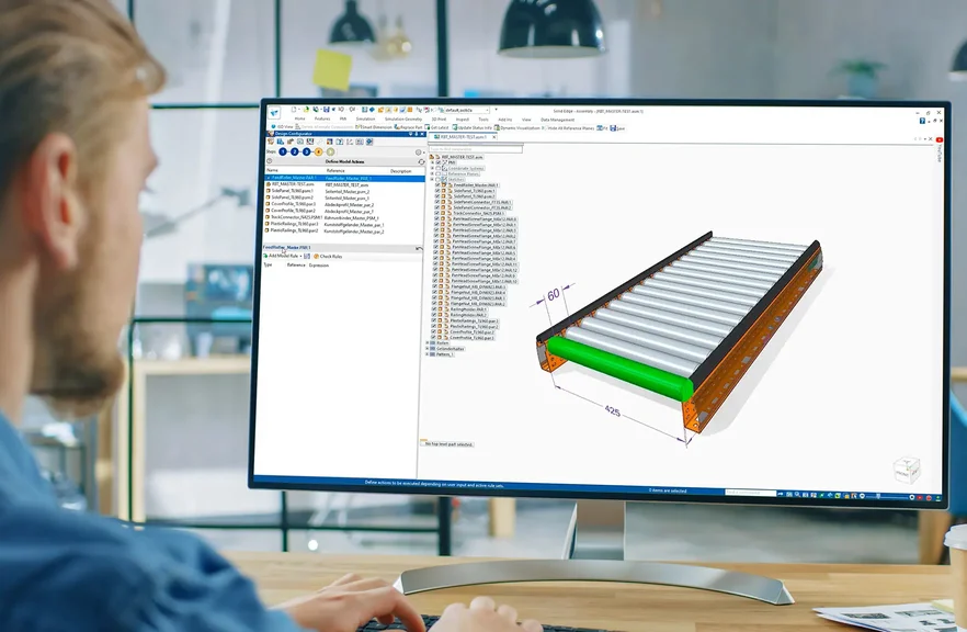 Design Configurator Een engineer aan het werk modularisatie