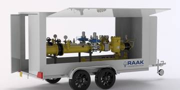 Gasinstallatie_Raak_keyshot_solidedge_image_variant 3D render Raak aanhanger met gasinstallatie