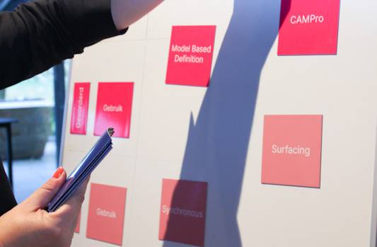 Magneetstickers onwikkelingsplan Solid Edge Magneetstickers onwikkelingsplan Solid Edge