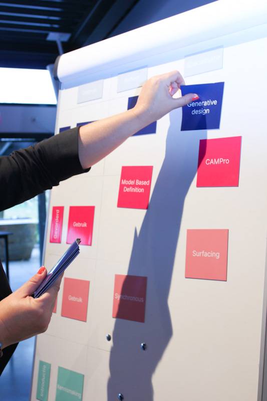 Magneetstickers onwikkelingsplan Solid Edge Magneetstickers onwikkelingsplan Solid Edge