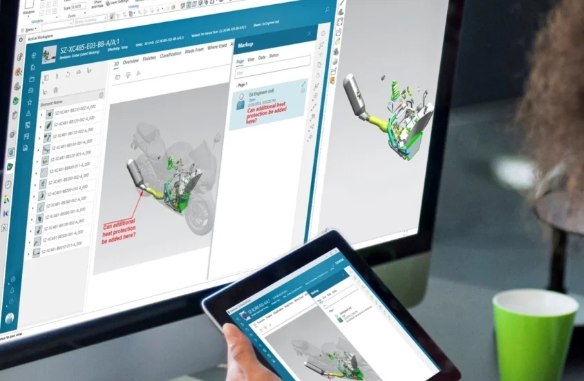 PLM-Teamcenter.jpg Teamcenter interface impressie