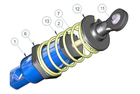 Technical-Publications-balloons Machine onderdeel illustratie