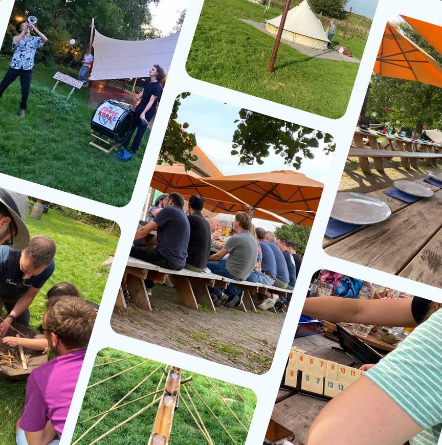 Tiengemeten sfeerimpressie weekend weg Enginia 2023