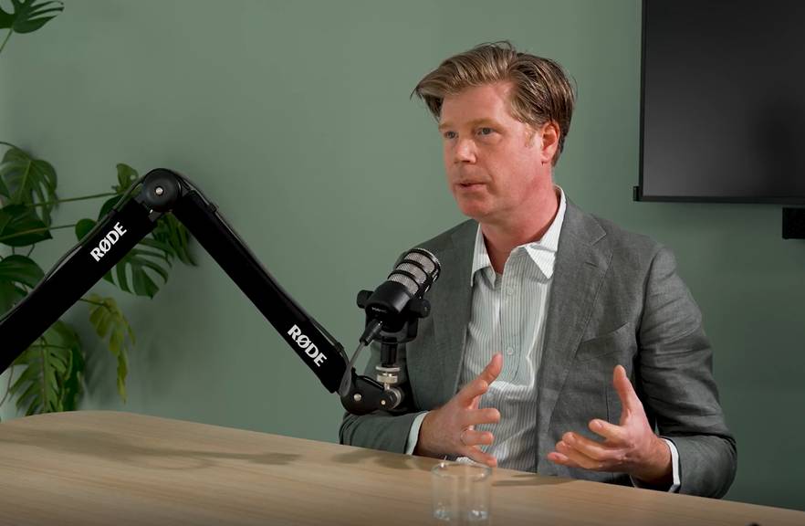 Foto opname podcast met Gijs Kappen "Van losse stappen naar één maakproces"