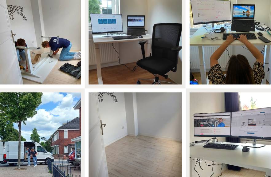 collage thuiswerkplekken_edit collage thuiswerkplekken