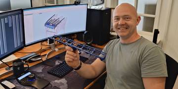 Castra ontwikkelt in Solid Edge Castra ontwikkelt in Solid Edge