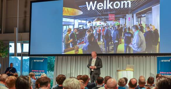 welkomstwoord enginia event 2023jpg foto welkom op het Enginia Event 2023